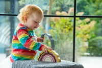 TickiT siliconen stapelbare regenboog speelgoed aarde kleur - creatief spel-2