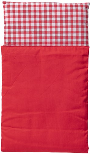Van Dijk Toys Dekbedje - Rood wit geruit-2