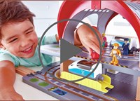 Hape houten treinbaan centraal station - Grand City Station speelgoed-2