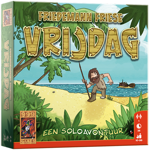 999 Games Kartenspiel Freitag - Solo Strategiespiel für 1 Spieler