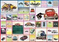 Eurographics puzzel Volkswagen Beetle collage - 1000 stukjes legpuzzel
